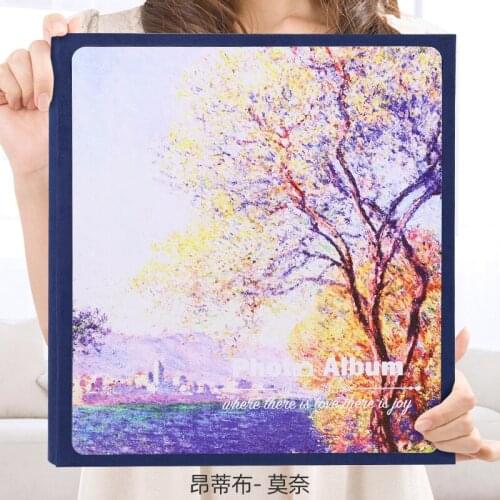 Vintage Interstitial Photo Album Luxury Creative Baby Scrapbook Photo Album Stamp Collection Porta Foto Home Decor DI50XC