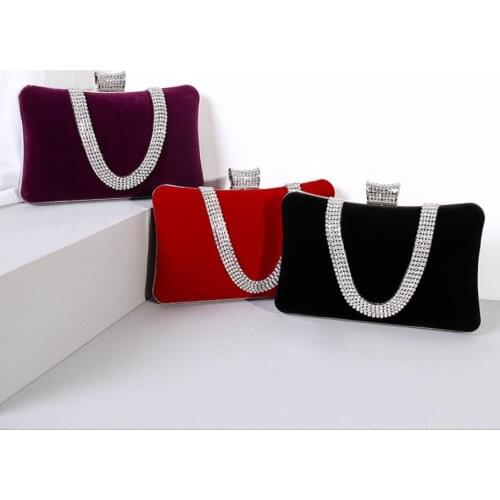 XIYUAN Women Crystal diamond Evening Bags purse Formal Dinner Party Cocktail Ladies Diamond Clutch Purses Wedding Handbags gift
