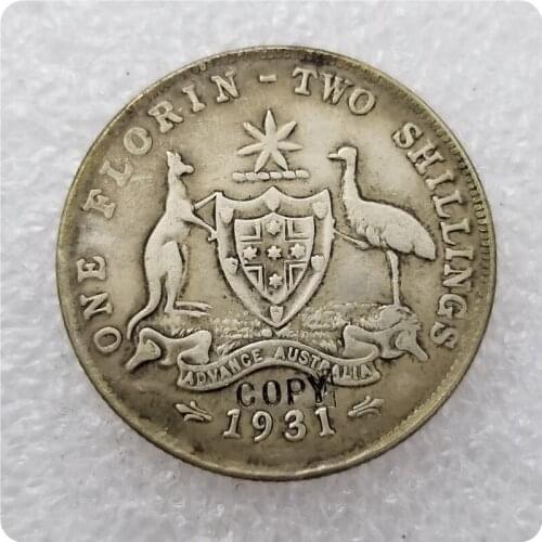 1931 AUSTRALIAN FLORIN COPY COIN