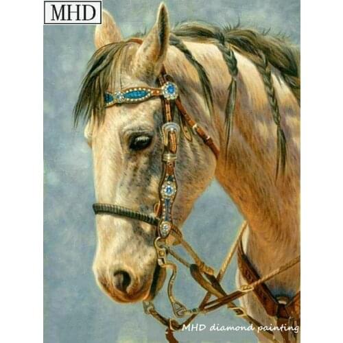 5d diy diamond painting horse picture cross stitch 3D mosaic diamond embroidery kit home decoration painting full square drill