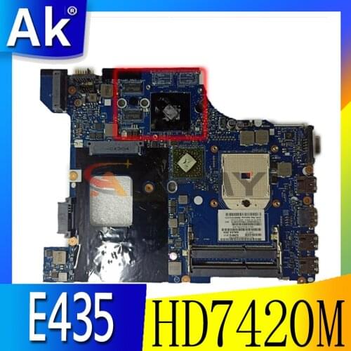 Akemy QALEA LA-8121P 04Y1174 04W4021 for Lenovo Thinkpad Edge E435 Laptop Motherboard 14 inch HD 7420M