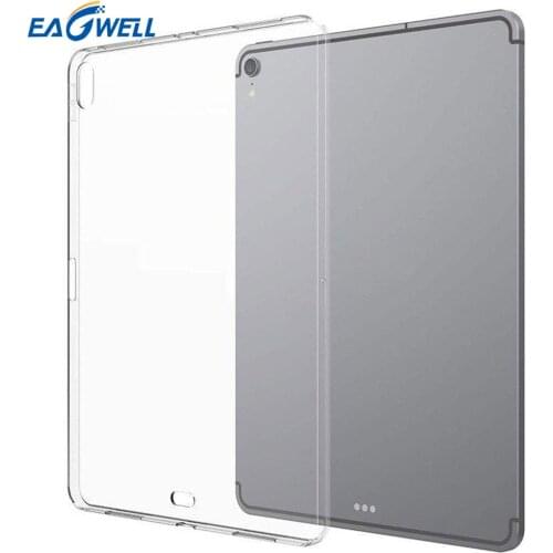TPU Case for iPad Pro 12.9 inch 2020/2018 Soft Transparent TPU Protective Cover for Apple iPad Pro 3rd 4th Gen 12.9" Tablet Case