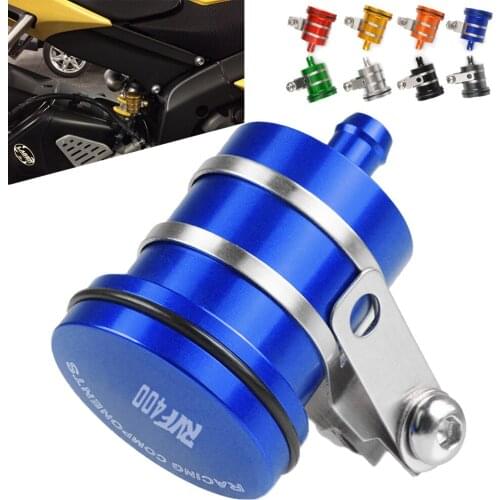 For Honda RVF400 RVF 400 NC35 1994-1996 1995 CNC Aluminum Motorcycle Rear Brake Fluid Reservoir Clutch Tank Oil Cup