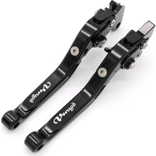 For Yamaha XV125 XV 250 XV535 XV750 XV1000 XV1100 VIRAGO Motorcycle Brake Clutch Levers Foldable Folding Extendable Adjustable