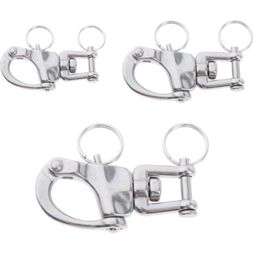 Wear Resistant Swivel Snap Shackle Kayak Yacht Quick Release Buckle