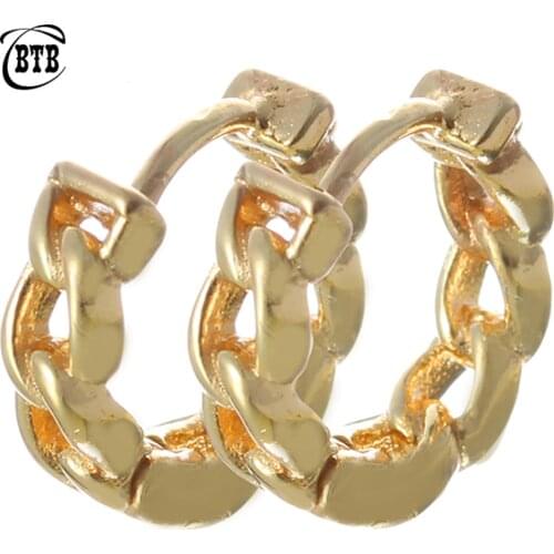 Fashion New High-end Gold Round Twist-shaped Ladies Earrings Luxury Jewelry Holiday Party Wedding Earrings Gift Wholesale