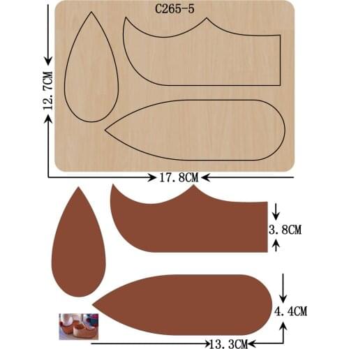 New Shoes woman Wooden die Scrapbooking C-265-5 Cutting Dies
