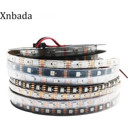 WS2815 (WS2812B WS2813 updated) RGB LED Pixels Strip Light Individually Addressable LED Dual-Signal 30/60/144 Leds/m 12V