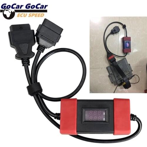 Professional OBD2 16Pin Converter For Launch 12V to 24V Heavy Duty Truck Diesel Adapter Cable Works Easydiag 3.0 Golo Carcare