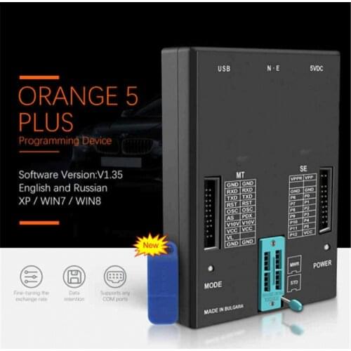 ECU Programmer V1.35 Orange5 PLus Full Package Orange 5 with USB Dongle Universal Programmer Support English and Russian