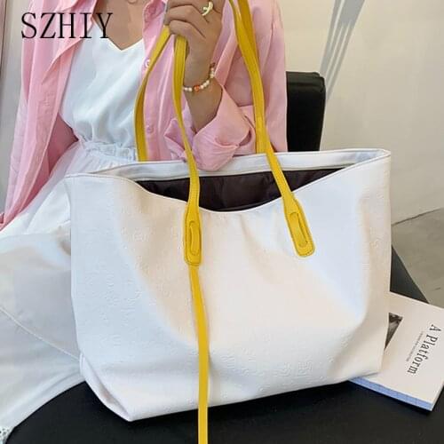Hand Bags for Women Designer Tote PU Leather Beach Bags Women Large Sac Fourre Tout Femme Cabas Luxe Grand Sac Bolso Bandolera