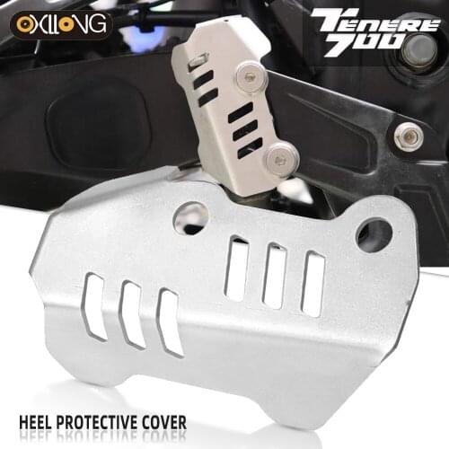 Rear Brake Master Cylinder Guard For Yamaha Tenere 700 2019 2020 2021Heel guard Tenere 700 Rally Heel Protective Cover Guard