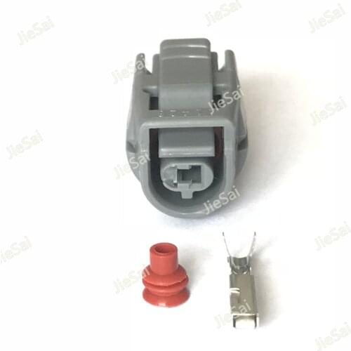 1 Pin 90980-11428 6189-0445 Female Auto Temperature Sensor Connector For Toyota 2JZ