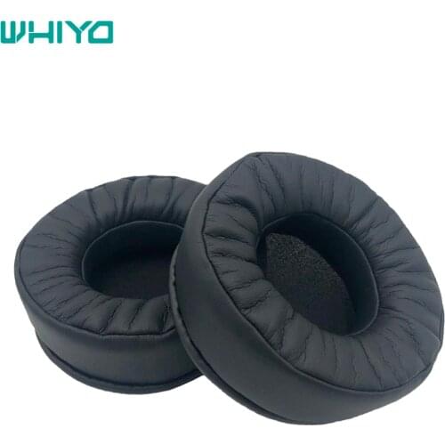 Whiyo 1 pair of Protein Leather Memory Foam Earpads Cushion Replacement Ear Pads for Beyerdynamic Custom one pro Headphones