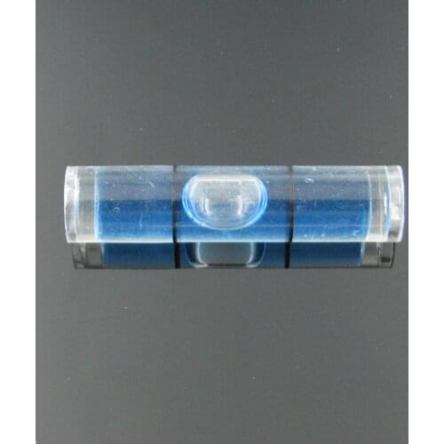 10 pieces/Lot) 8*35mm Blue Color Round spirit level spirit level vial Frame accessories