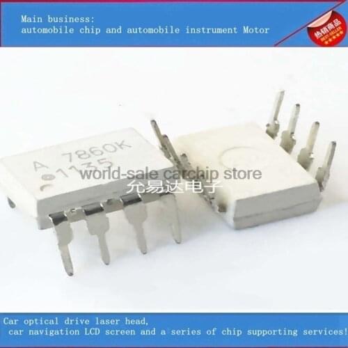 10PCS/LOT A7860K in-line patch eight-pin HCPL7860K integrated IC
