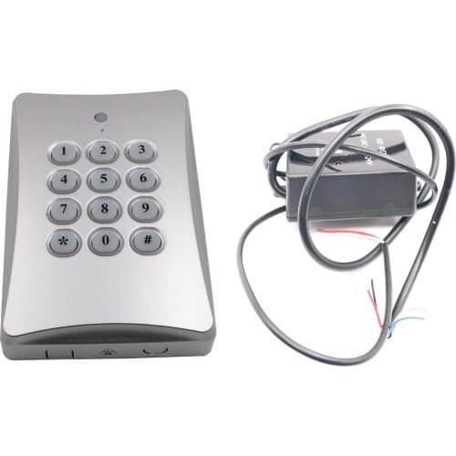 433MHz Wireless Password Remote Keypad with 12V 24V Controller kit HCS101 Standard Type