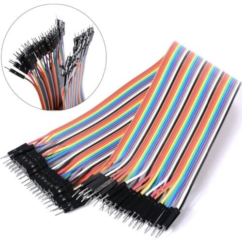 Dupont line 40pcs 30cm male to male jumper wire Dupont cable breadboard cable jump wire