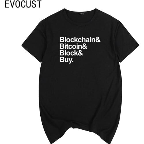 Bitcoin Helvetica List B is for bitcoin short sleeve T-shirt Cotton Men T shirt New TEE TSHIRT Womens unisex Fashion