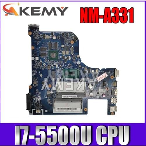 G70-80 For Lenovo G70-70 B70-80 Z70-80 I7-5500U motherboard AILG NM-A331 DDR3L with 2GB-GPU Test 100% original