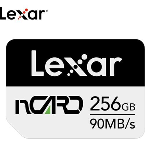 Lexar NM Card Mobile Phone NM Memory Card 64G/128G/256G Memory Card For HUAWEI Mate20 P30 Series Increase Storage Card Expansion