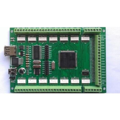Multifunction USB DAQ Data Acquisition Card 16 channels 12-bit Analog input AD, 2 channel DA PWM, 78 I/O Digital Module