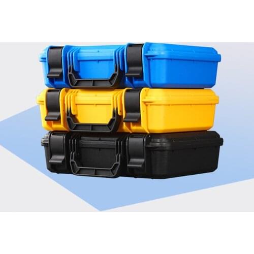 Multifunctional Storage Case Portable Safety Instrument Toolbox Impact Resistance Suitcase Outdoor Tool Box With Pre-cut Foam