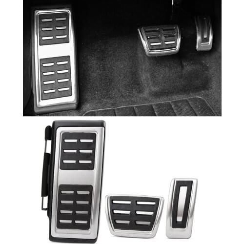 Car Foot Fuel Pedal Brake Clutch Pedals Cover for Volkswagen VW Golf 7 GTI MK7 for Skoda Octavia A7 Parts Accessories