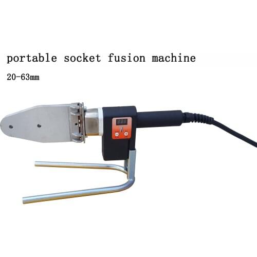 PE PPR PPH PVDF 20-63mm Portable socket fusion machine CCJ63 ppr welding machine