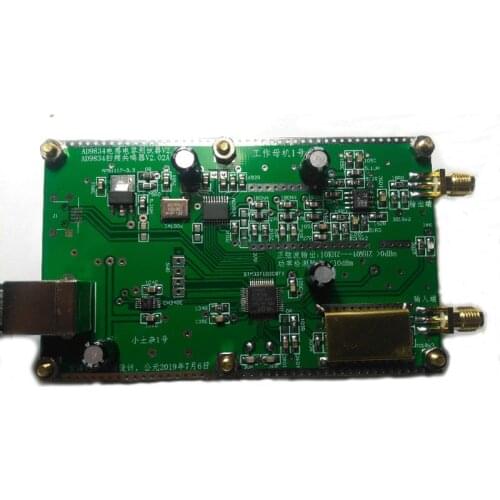 Simple Sweeper AD9834 source DDS Signal Generator Sweep 0.05mHz - 40 mHz Capacitance Inductance Tester FOR HAM radio