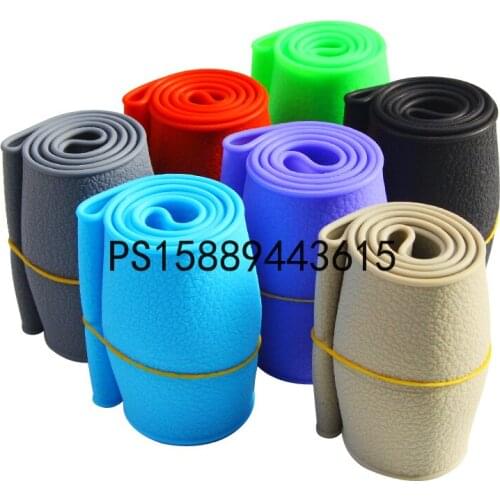 GM Anti Skid And Wear Resistant Silicone Steering Wheel Handle Cover 37cm 38cm 39cm