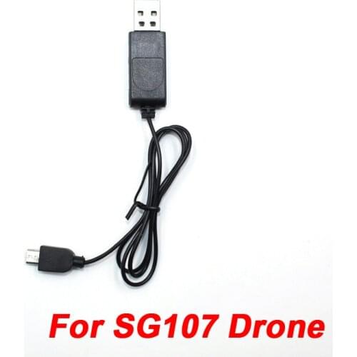 RC Quadcopter SG107 USB Charger Cable for Mini Remote Control 4K Drone SG107 Battery Charger Accessory