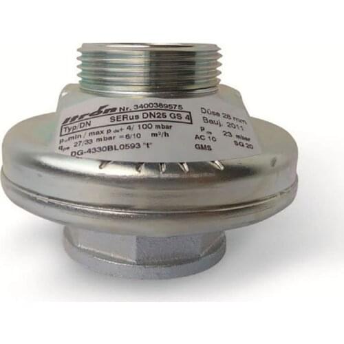 Itron gas pressure regulator SERus pressure reducing valve