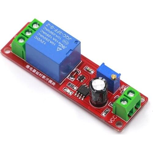 DC 5V 12V Time Delay Relay NE555 Time Relay 10S Shield Timing Relay Timer Control Switch Car Relays Pulse Generation Duty Cycly