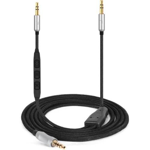 Replacement 3.5mm Male To Dual 2.5mm Audio Cable Extension Cord For Hifiman HE400S HE-400I HE560 HE-350 HE1000 V2 Headphones