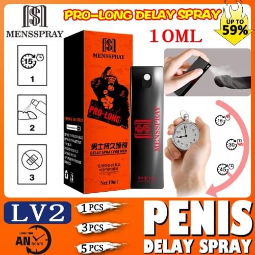Sex Delay Spray for Men Delay Ejaculation Prolong Sex Spray Non Numbing Anti Premature Ejaculation Sprays for Sex Delay Products