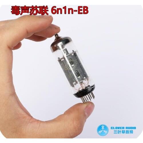 6H1n-EB Amplifier Electron Tube Vacuum Preamp Enhance Speaker Low Frequency Repair Replacement 6N1 ECC85 6AQ8 Valve 2PCS