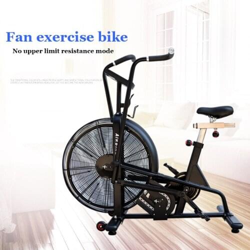 Commercial Wind Resistance Spinning Bike Gym Silent Big Wheel Fan Car New Indoor Home Aerobic Exercise Bike
