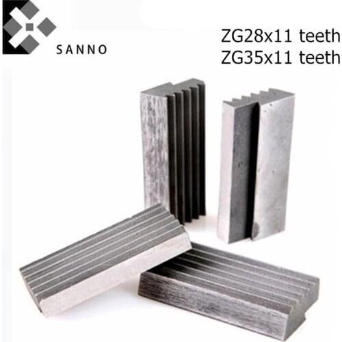 ZG British system taper pipe tangential chaser threading dies ZG28x11 / ZG35x11 teeth tangential chasers threading machine die