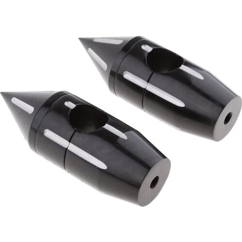 1'' 25mm Black Handlebar Risers For Harley Softail Dyna Sportster