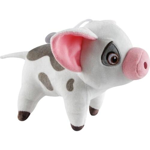 1Pcs 20cm 1Pcs Princess Moana Dolls Cock Piggy Dolls Chicken Stuffed Plush Toy Pig Doll New Movie Star Cartoon Bird Toy for Kids