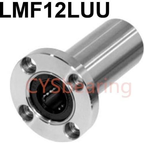 12MM LMF12LUU Flange Linear Motor Bearing Bush