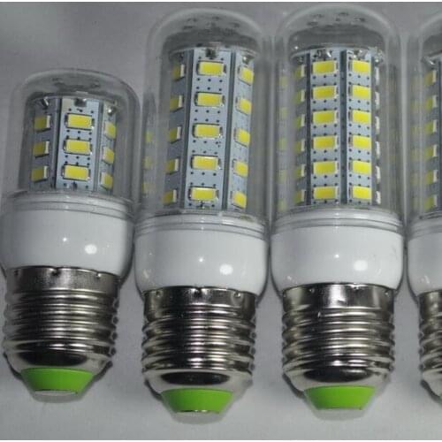 2016 Newest 5730SMD Chip E27 Led Corn Bulb Lamp 110V 220V Lampada de led Refletor White/Warm White Bombillas Led Foco led Light