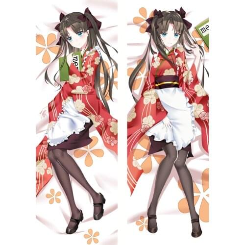 2021 New Design Anime Dakimakura ate/Stay Night Tohsaka Rin Hugging Body Throw Cushion Pillow Cover Case Collection
