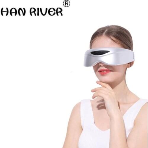 HANRIVER 2018 Eye protection instrument infrared eye massager wireless vibration charging the instrument that shield an eye