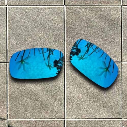 Ice Blue Polarized Sunglasses Replacement Lens for-Oakley Crankshaft Frame 100% UV Protection Good Fitness