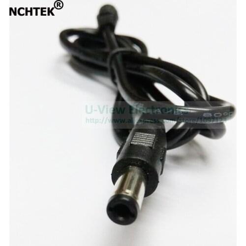 NCHTEK DC 12V Power 5.5x2.5mm Male to DC 5.5x2.5mm Male Plug M/M Extension Cable For CCTV About 1M/Free DHL Shipping/200PCS