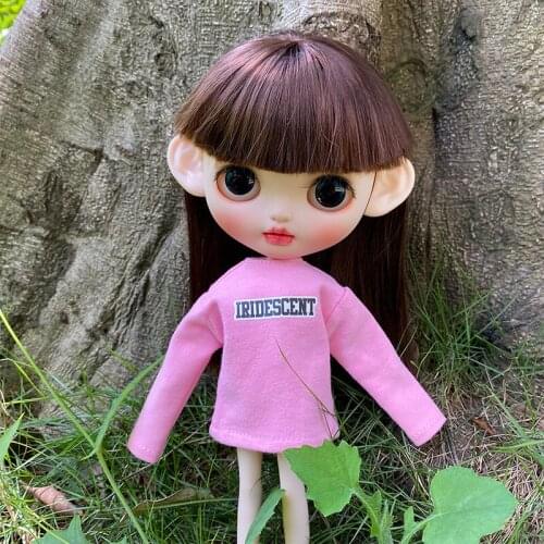 Blyth doll Clothes DS Set Sweater with T-Shirt for the body cool dressing NEO Doll BJD
