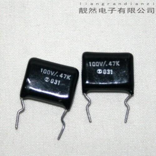 Original new 100% 0.47uF 100V 5x10x13 inductance-free film capacitor (Inductor)