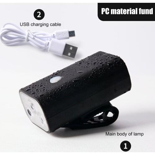 Bicycle Light LED MTB Bicycle Headlight USB Rechargeable Waterproof 1500LM Bike Lights as Power Bank MTB Bike Accessories New